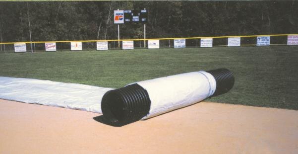 20x28 Baseball Tarp Roller